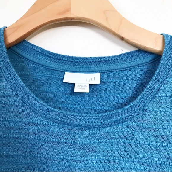 J.Jill blue crewneck - Picture 2 of 4